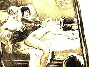 vintage retro hairy beaver erotic art showcase