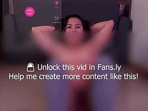 doing sit ups with lush in both holes lost count distracting