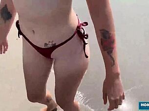 Lolipop's wet pussy throbs for creampie after rough pounding! 💦🔥