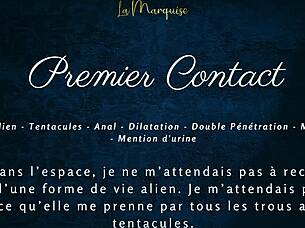 premier contact french audio porn feels like alien monster invasion