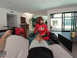 elastigirl anal fuck ripped costume