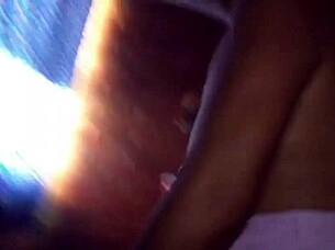 Nursing Mexican Shares Milky Tits With Thick Cock Swap