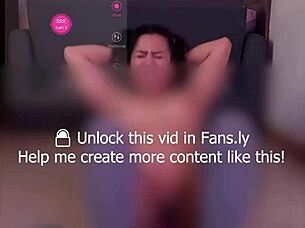 doing sit ups with lush in both holes lost count distracting