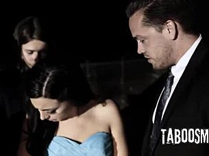 whitney wright's prom night turns into epic outdoor gangbang