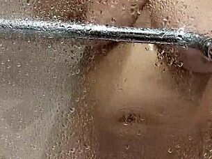 Whoa, check out this milf babe's huge natural tits!