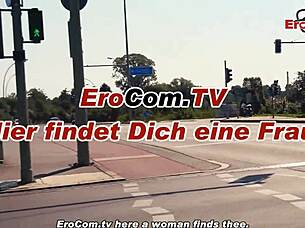 Deutsche Teen Cathaleya Star Picked Up for Raw Creampie Fuck