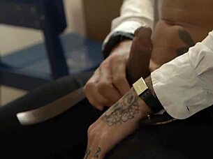 surprise hubby with my swollen clit slave play?