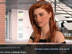 Tutor demands cock instead of cash with subtitles