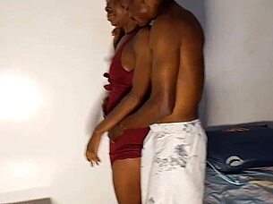 our maid with tiny waist loves sucking dick every single day