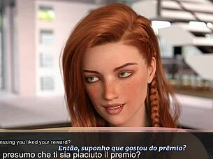 Tutor demands cock instead of cash with subtitles