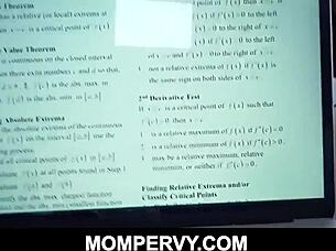 Inked Brunette Milf Rides Step Son POV Early