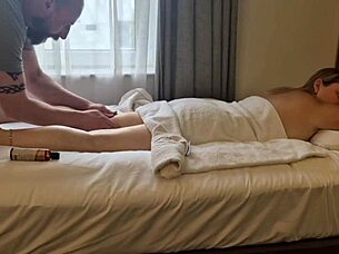 A Naughty Marie Delivers Steamy Erotic Massage