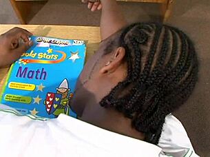 teacher's glasses hide ebony classroom cravings