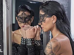 no mercy rough anal teen brunette adelle sabelle tight ass