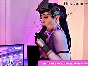 anal double penetration overwatch cosplay alicebong 🔥🍑💦