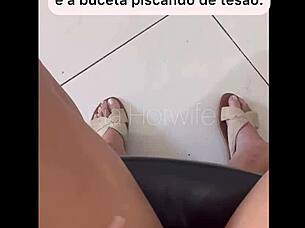 waiting for cuck i got so horny fingered myself in reception
