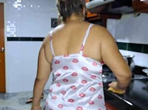 stepmom whore sucks my cock in taboo roleplay