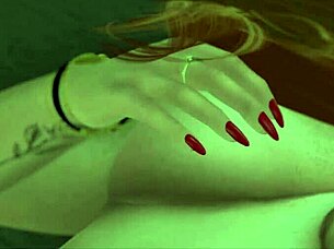 redhead spreads wet pussy clit close-up full orgasm movie