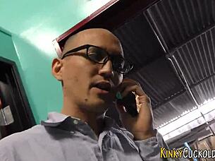 cuckold babe, swallow that monster cock after femdom humiliation?