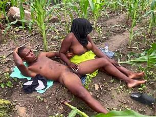 Farm Fuck Fest With Curvy BBW Ass Worship Screams