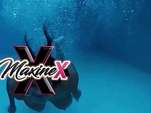 Maxine, does that big dildo stretch your wet mature pussy to squirting orgasm?