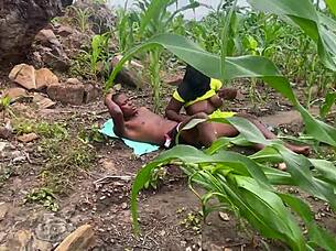 Farm Fuck Fest With Curvy BBW Ass Worship Screams