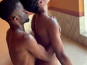 almost caught by neighbors during outdoor big black cock fuck