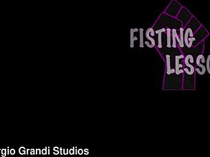 i'm lady ana... deep anal fisting lesson double wrecked ass squirt drink fl038!!