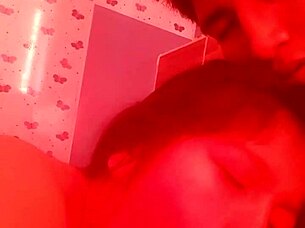 estelita slurps thick cock close-up homemade latina blowjob