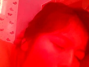 estelita slurps thick cock close-up homemade latina blowjob