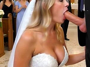 ai generated wedding scene vibes