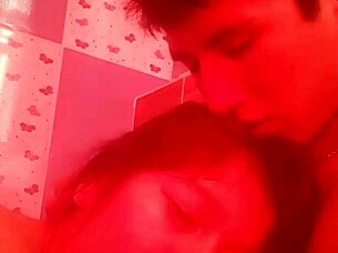 estelita slurps thick cock close-up homemade latina blowjob