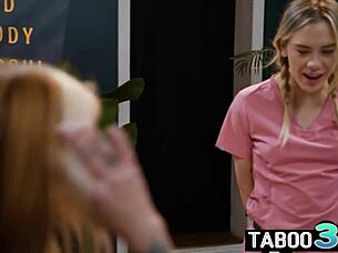 dylan moore licks milf pussy during steamy massage