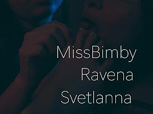 submissive slave gags on deepthroat while licking femdom toes desperately