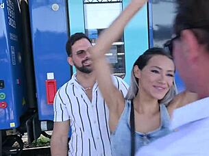 Seductive Veronica Leal Lures Old Friends Into Wild DP Fuck