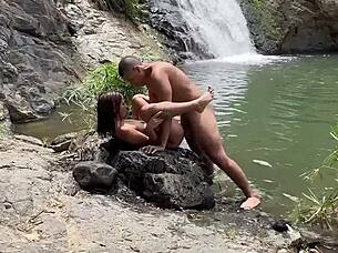 Aisha Ferrari Fucks Mexican Soldier Outdoors Playa El Carmen