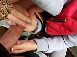 hey risky outdoor quickie bangs hot 18yo teen pov