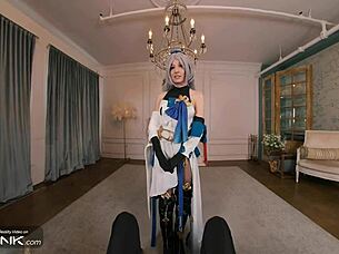 vr honkai star rail cosplay bronya stockings moan fucked