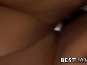 hikari's shaved pussy creampied hard in uncensored jav pov 🔥🍆💦