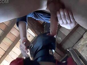 Bound Masked Laura XXX Gagged on Cock Doggystyle!