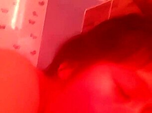 estelita slurps thick cock close-up homemade latina blowjob