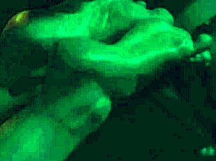 submissive slave gags on deepthroat while licking femdom toes desperately