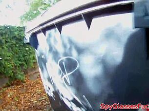 Real Teen Fucked Bent Over Outdoors Spycam