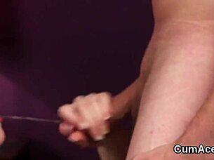 hey foxy, ready to swallow every drop of jizz shot on your face?