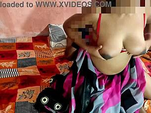 desi wife cheats with friend in hardcore homemade fucking