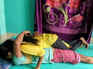 Desi village couple's passionate first-time fucking ever caught on homemade tape?