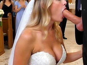 ai generated wedding scene vibes