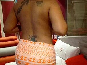 Curvy Mexican housewife masturbates to intense orgasm