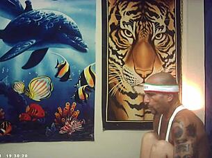 Asian babe battles italian machine in wild porn bts!