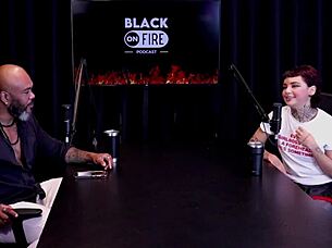 annie clementine's sheer red vampire fang fuck fest